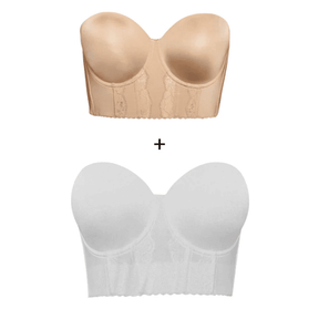 Kit 2 Sutiãs Corset Modelador + Alças Removíveis Grátis