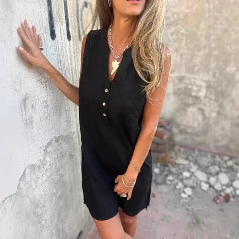 Vestido Feminino Charlotte em Linho Premium
